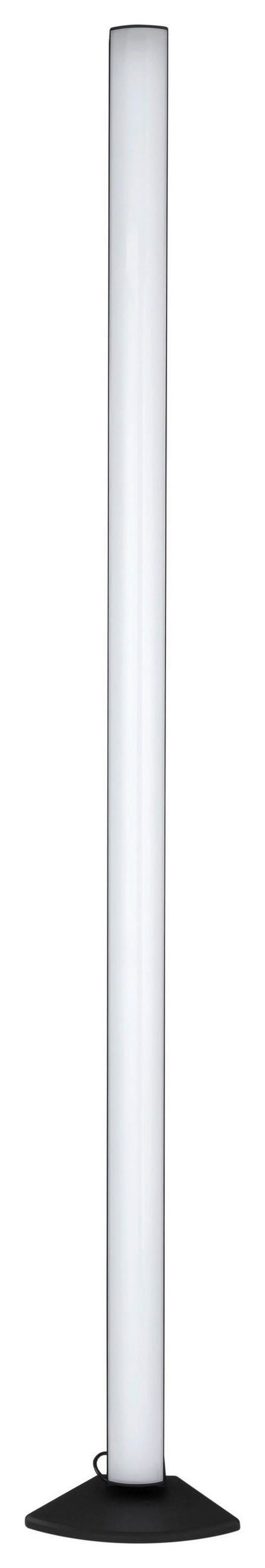 LED-STEHLEUCHTE 17,5/13/121,5 cm - Schwarz/Weiß, LIFESTYLE, Kunststoff (17,5/13/121,5cm) - Novel