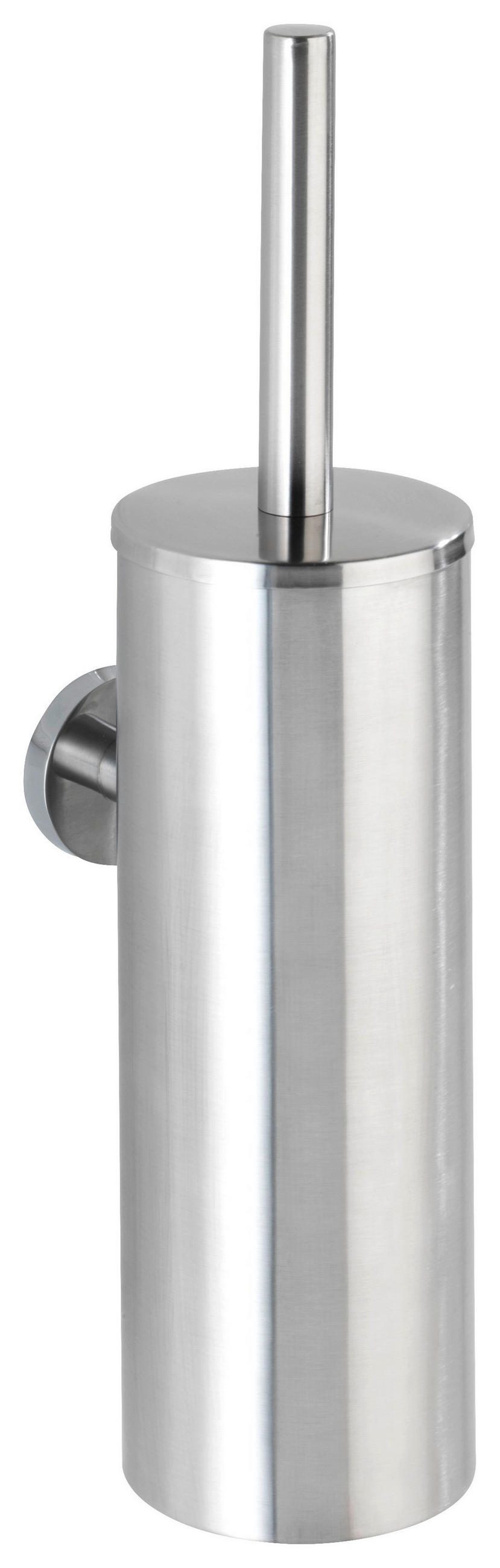 WC-BÜRSTENGARNITUR - Edelstahlfarben, Basics, Metall (9/40,5/13cm) - Wenko