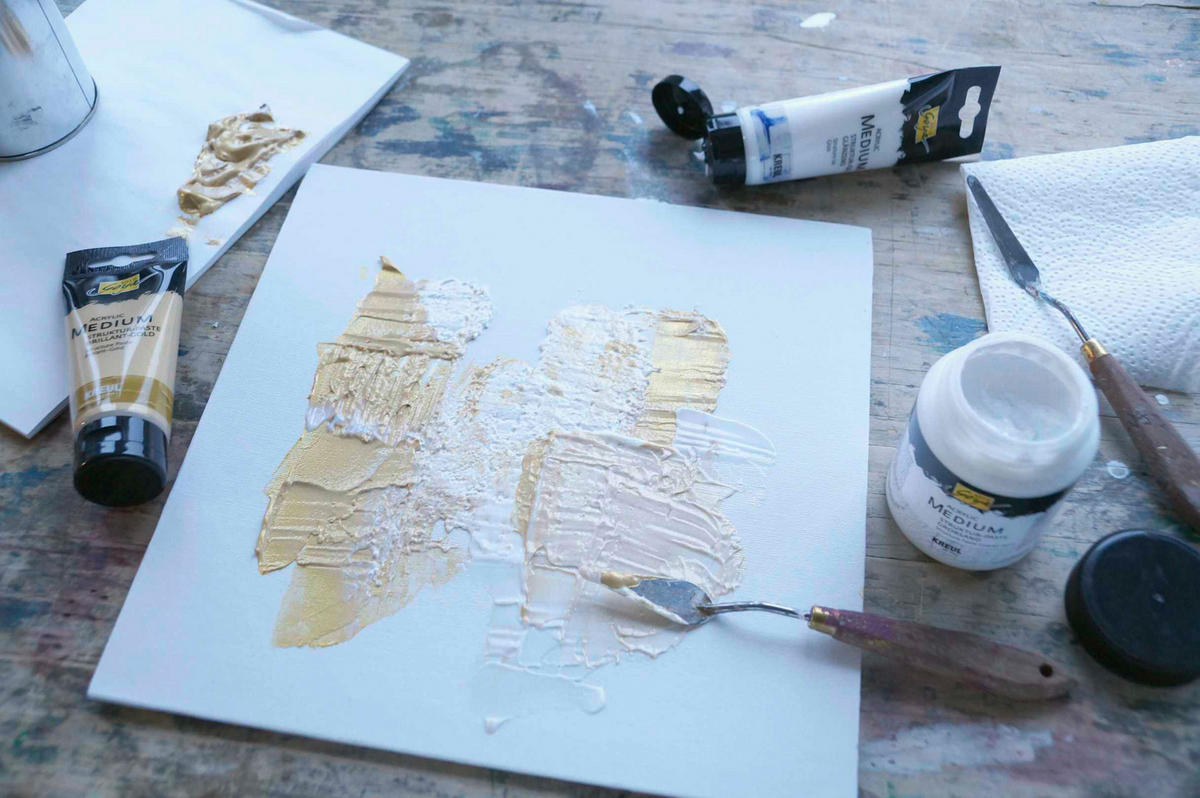 STRUKTURPASTESET - Transparent/Weiß, Basics (7/10,5/7cm)