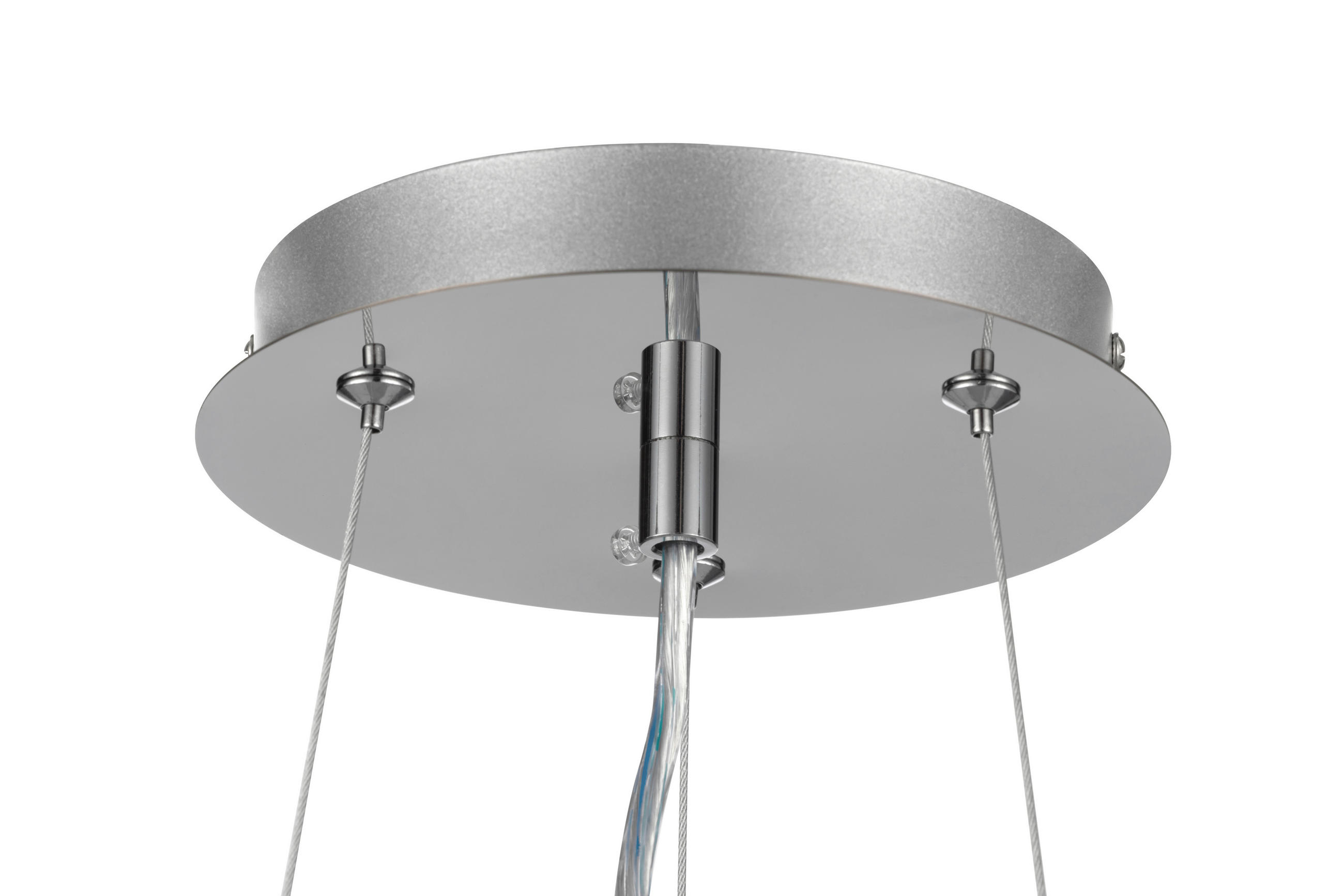 HÄNGELEUCHTE Wien 49/150 cm   - Klar, KONVENTIONELL, Glas/Metall (49/150cm) - Glandor