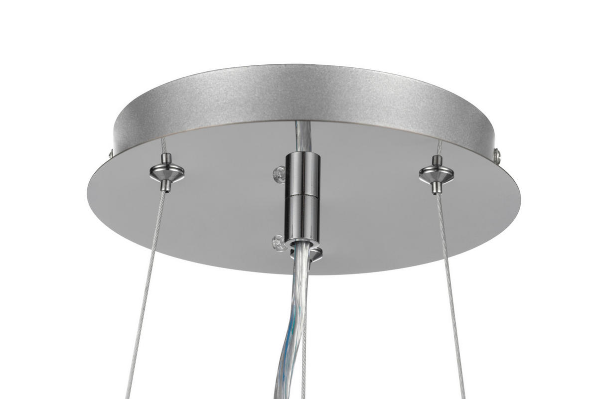 HÄNGELEUCHTE 49/150 cm    - Klar, Konventionell, Glas/Metall (49/150cm) - Glandor