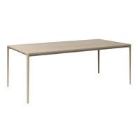 GARTENTISCH 180/90/73 cm Metall, Stein rechteckig  - Beige, Design, Stein/Metall (180/90/73cm) - Dieter Knoll