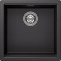 SPÜLE KIRN100FBDSK  - Grau, Basics, Stein (45,6/28,9/45,6cm) - Schock