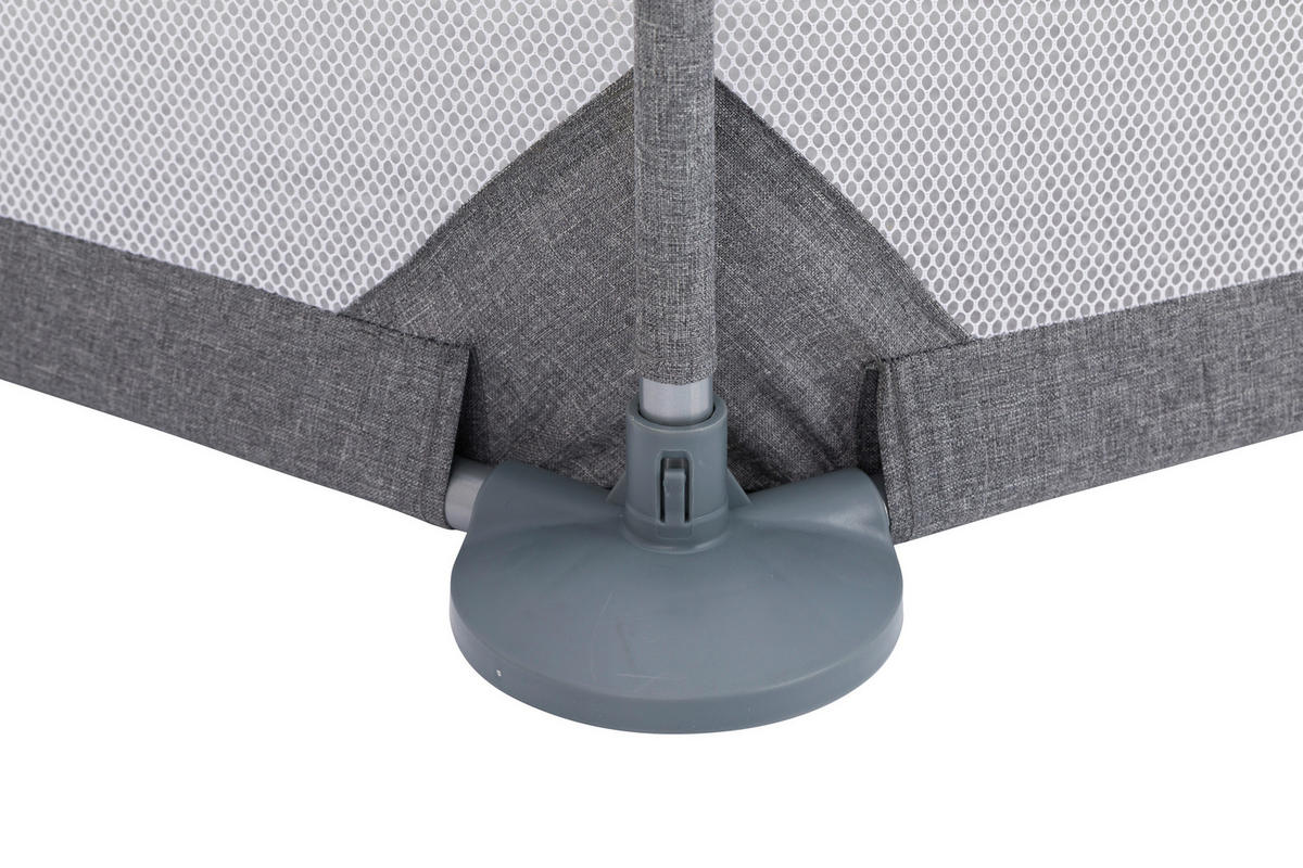 LAUFGITTER GREY  134/134/67 cm  - Grau, Basics, Kunststoff/Textil (134/134/67cm) - Fillikid