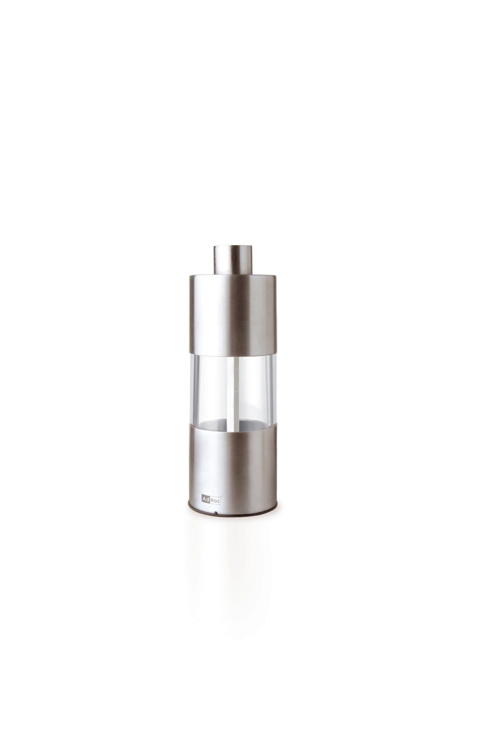 SALZ- ODER PFEFFERMÜHLE CLASSIC  - Edelstahlfarben, Basics, Keramik/Metall (4,5/13/4,5cm) - AdHoc