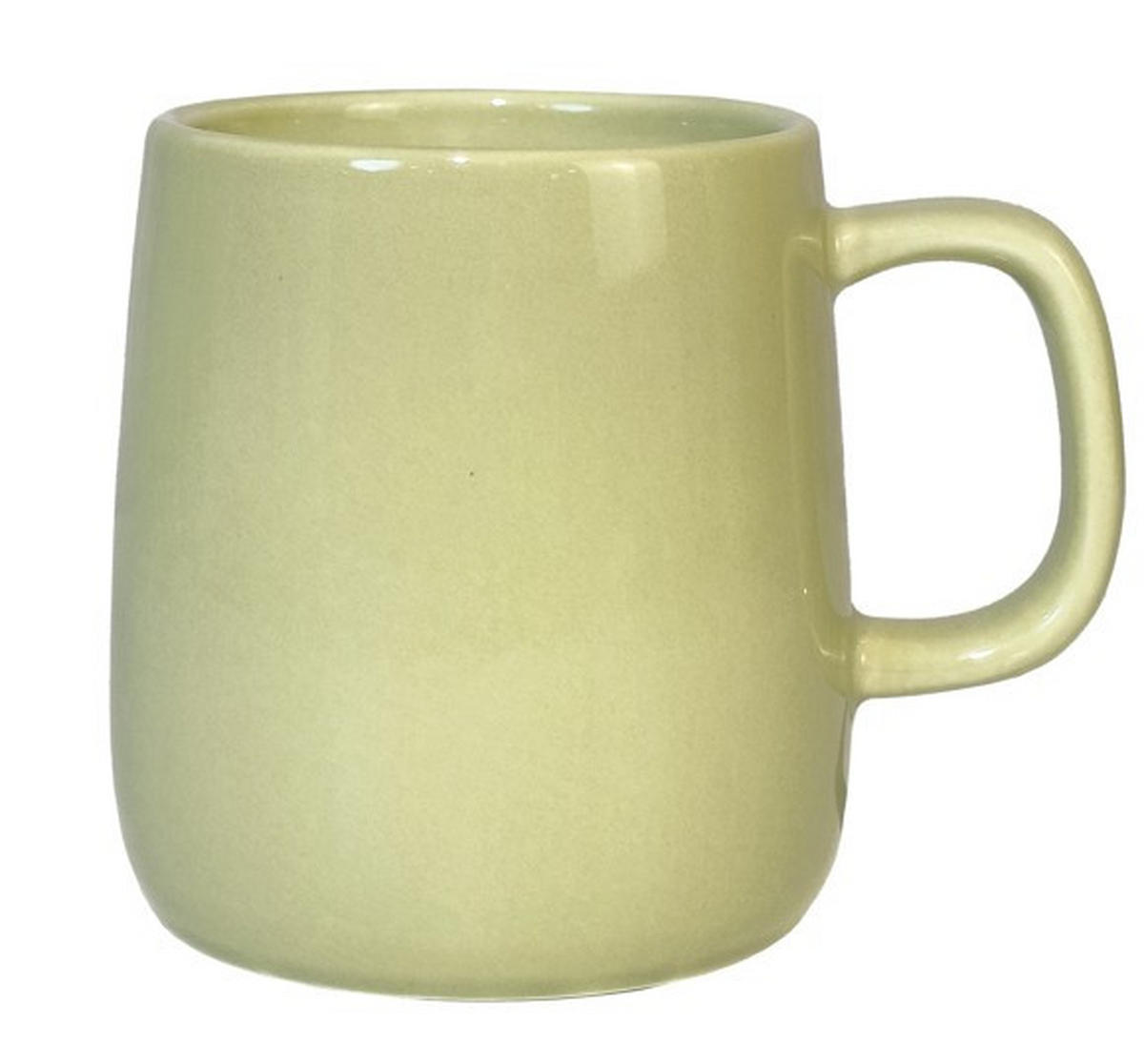 KAFFEEBECHERSET Colori Verde 6-teilig  - Grün, Trend, Keramik - Novel