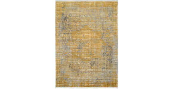 WEBTEPPICH 67/130 cm Tesoro Gelb  - Gelb, Design, Textil (67/130cm) - Dieter Knoll