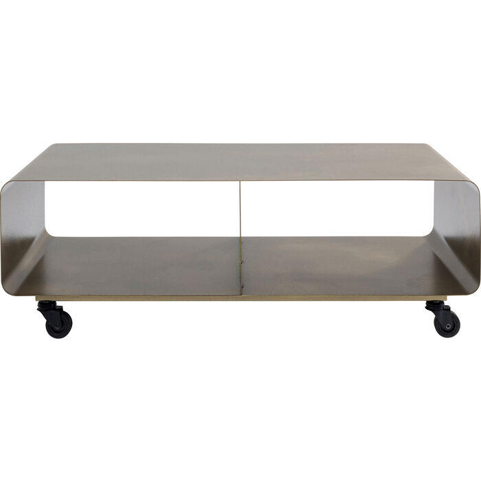 TV-ELEMENT - Bronzefarben, Design, Kunststoff/Metall (90/30/42cm) - Kare-Design