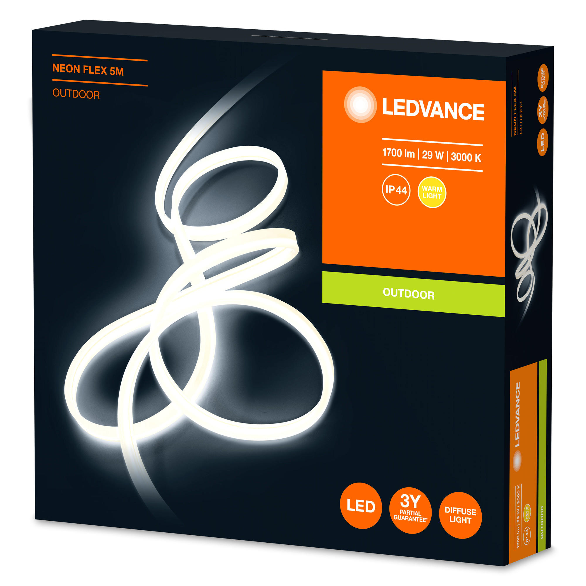 LED-STRIP Neon Flex 500/1,35/0 cm   - Weiß, Basics, Kunststoff (500/1,35/0cm) - Ledvance