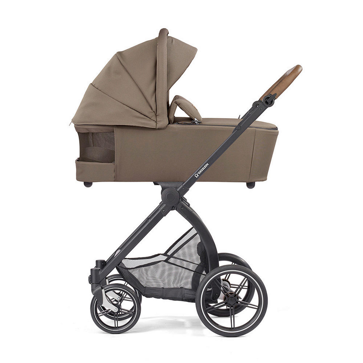 KOMBIKINDERWAGEN FX4 Swing Set  - Beige/Creme, Basics, Textil (100/55/130cm) - Gesslein