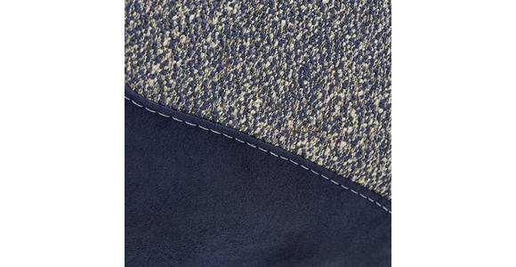 ARMLEHNSTUHL  in Webstoff  - Blau/Eichefarben, Design, Holz/Textil (58/83/59cm) - Linea Natura