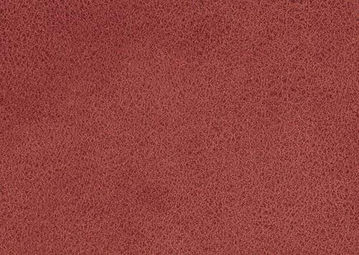 SITZGARNITUR Mikrofaser Rotbraun  - Rotbraun/Alufarben, KONVENTIONELL, Textil/Metall (192/96/89cm) - Beldomo Comfort