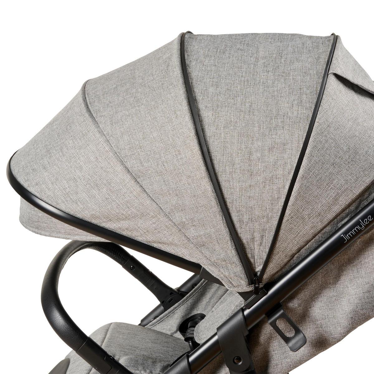 BUGGY  - Schwarz/Grau, Trend, Kunststoff/Textil (55/56/107cm) - Jimmylee