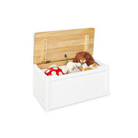 KINDERSITZBANK Fenna  - Weiß Hochglanz/Naturfarben, Basics, Holz (57/31cm) - Pinolino
