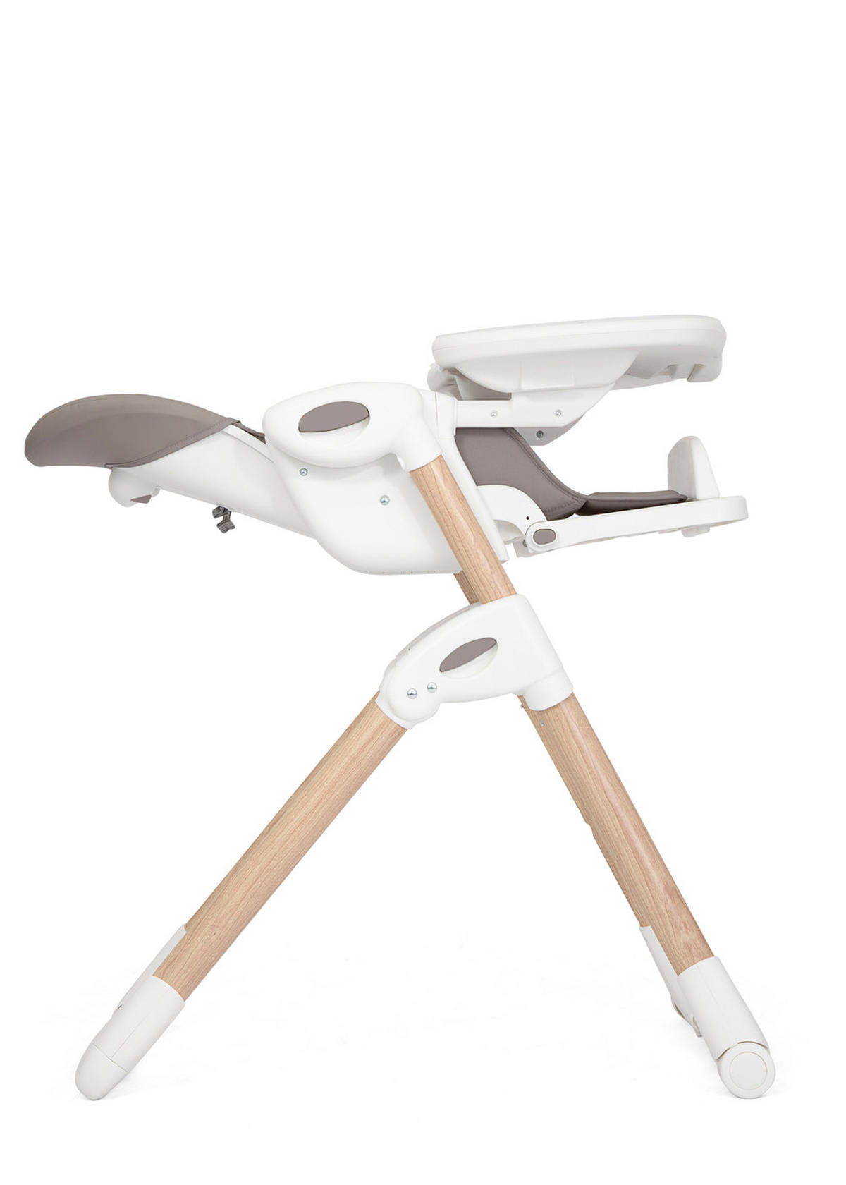 KOMBIHOCHSTUHL Mimzy Recline  - Graubraun/Naturfarben, Basics (57/104/78cm) - Joie