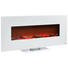 ELEKTROKAMIN Glas, Metall - Weiß, Design, Glas/Metall (128/55/14cm) - Xora ELEKTROKAMIN Glas, Metall - Weiß, Design, Glas/Metall (128/55/14cm) - Xora