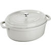 BRÄTER LA COCOTTE White Truffel 4,2 L  - Weiß, Basics, Metall (22,5/29cm) - Staub
