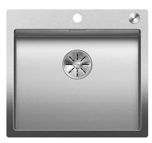 SPÜLE 523393  - Edelstahlfarben, Basics, Metall (56/19/51cm) - Blanco