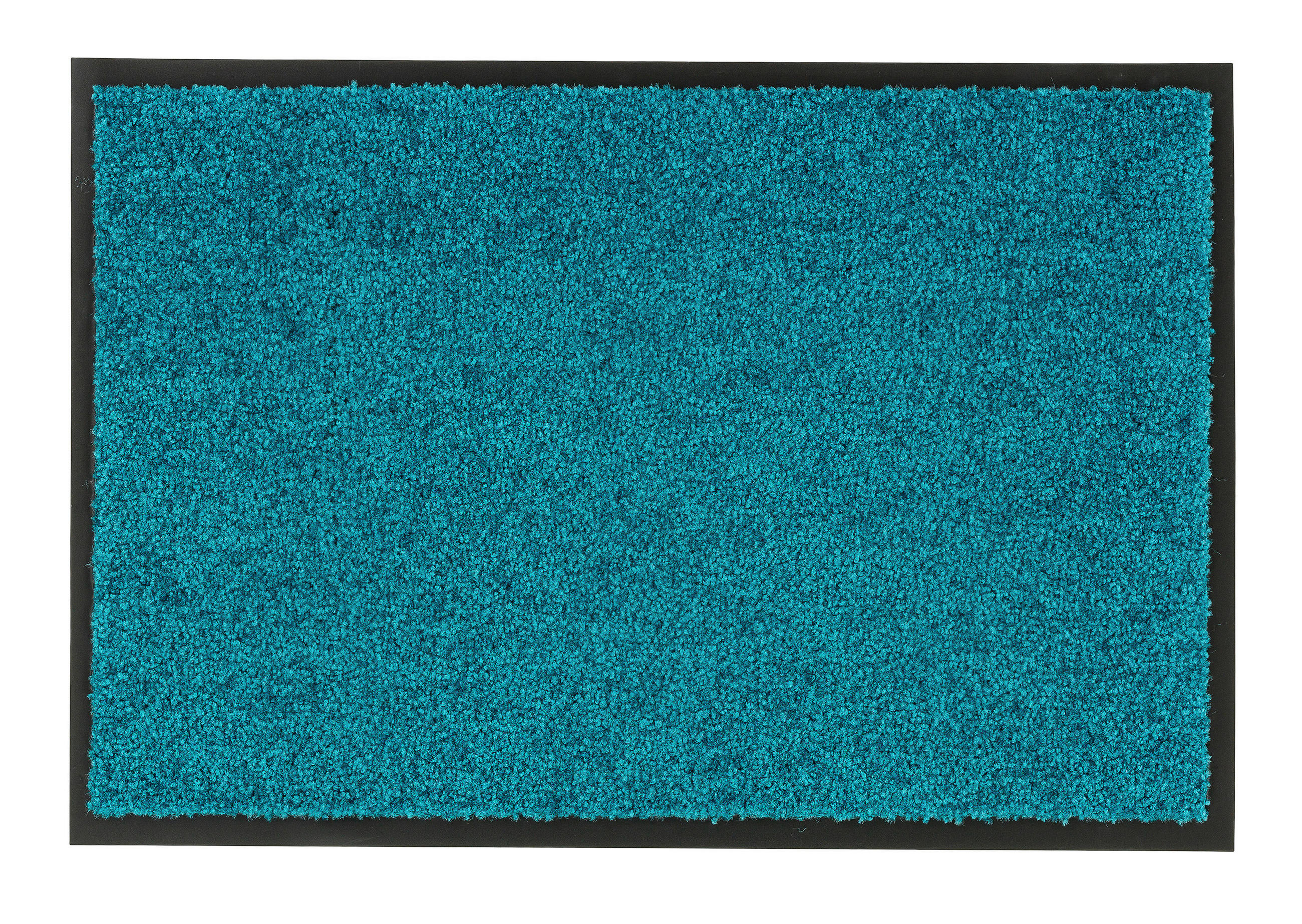 FUßMATTE 60/80 cm Diamant  - Türkis, Basics, Textil (60/80cm) - Esposa