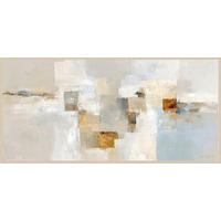 LEINWANDBILD Abstraktes 115/55 cm  - Multicolor, Basics, Holz/Papier (115/55cm) - Euroart