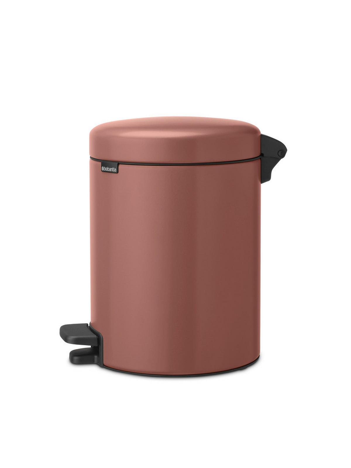 TRETEIMER 5 l  Metall  - Taupe/Anthrazit, Basics, Kunststoff/Metall (20,5/29,1/27,2cm) - Brabantia