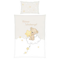 BABYBETTWÄSCHE 100/135 cm  - Gelb/Beige, KONVENTIONELL, Textil (100/135cm)