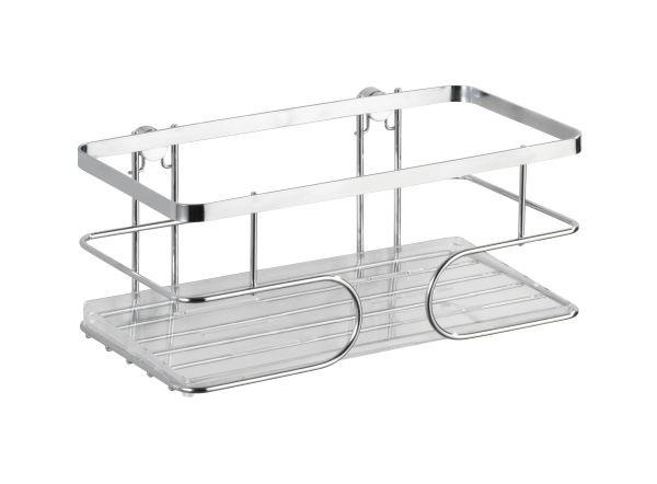 Wenko Duschregal Edelstahl 24x10x13.5 cm