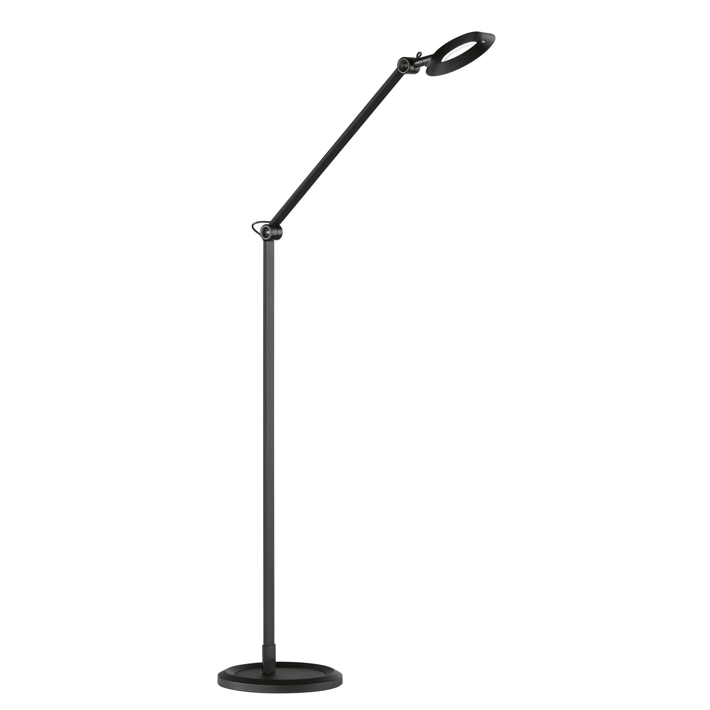 LED-STEHLEUCHTE  23/128 cm   - Schwarz, Design, Metall (23/128cm) - Schöner Wohnen