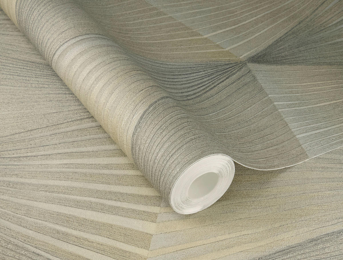 TAPETE - Grau, Design, Textil (600/53cm) - Tesa