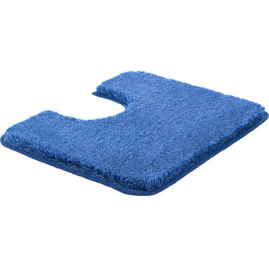 Thumbnail - Grund Wc-Vorleger, Blau, Textil, Abstraktes, rechteckig, 50x60 cm, rutschfest, für Fußbodenheizung geeignet, Badtextilie...