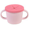 KINDERBECHER  - Rosa, Natur, Naturmaterialien/Kunststoff (12,2/8/6,7cm) - Avelia