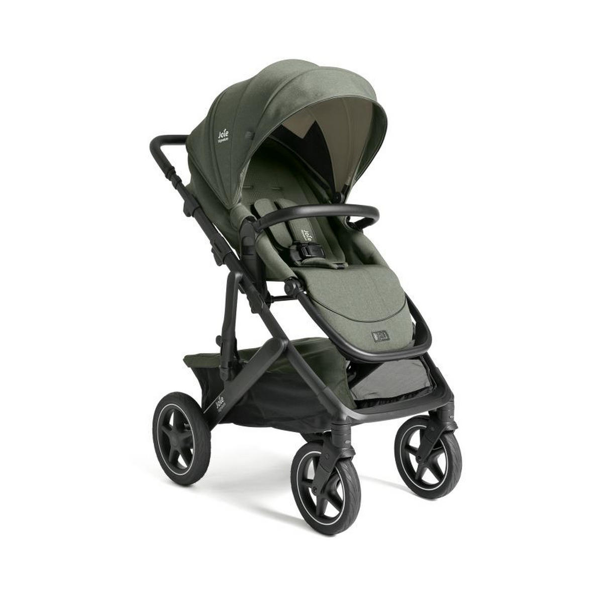 KINDERWAGENSET Vinca 4in1  - Schwarz/Olivgrün, Basics, Metall (65/109/97cm) - JOIE SIGNATURE