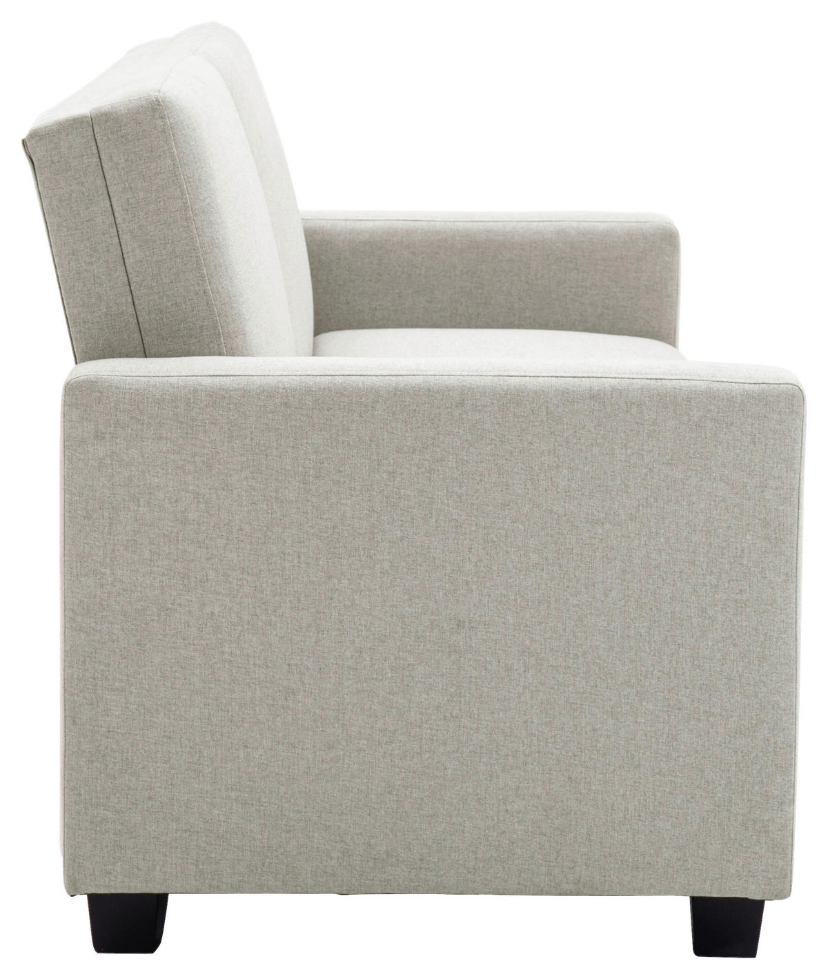 TROSJED NA RAZVLAČENJE tekstil  krem    - crna/krem, Basics, tekstil/plastika (192/76/85cm) - P & B