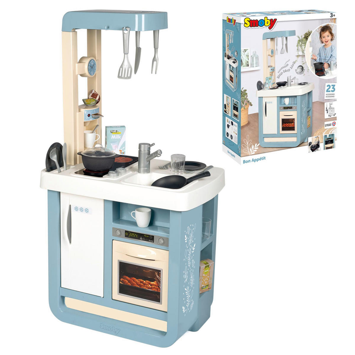 KINDERKÜCHE  - Multicolor, Basics, Kunststoff (20/49,70/65,50cm) - SMOBY