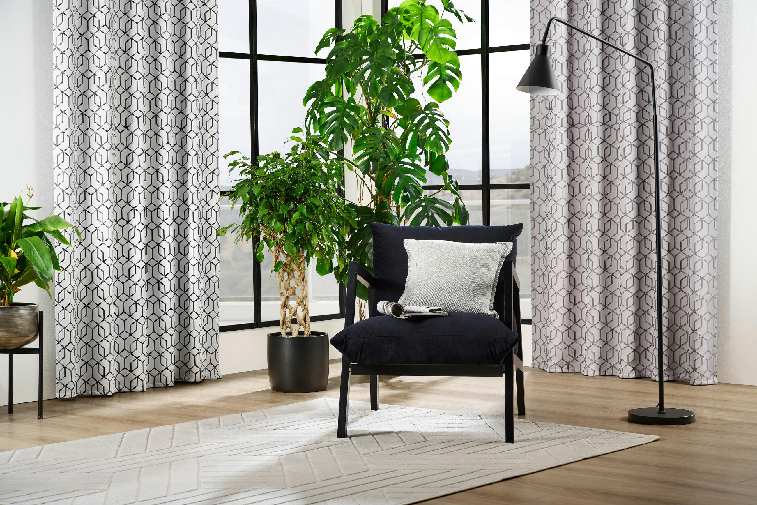 FERTIGVORHANG blickdicht  - Weiss, Konventionell, Textil (140/260cm) - Dieter Knoll