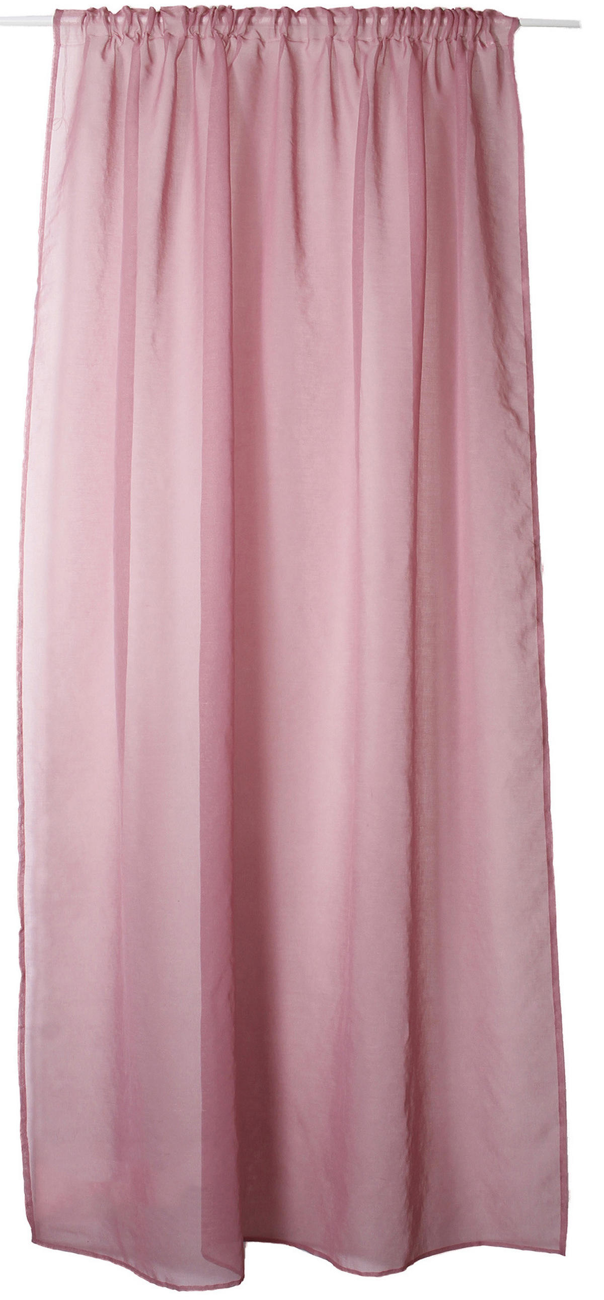 KÉSZFÜGGÖNY  - rózsaszín, Basics, textil (140/260/0.2cm)