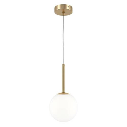 PENDELLAMPA Modern 15/180 cm  - vit/guldfärgad, Trend, metall/glas (15/180cm) - MAYTONI