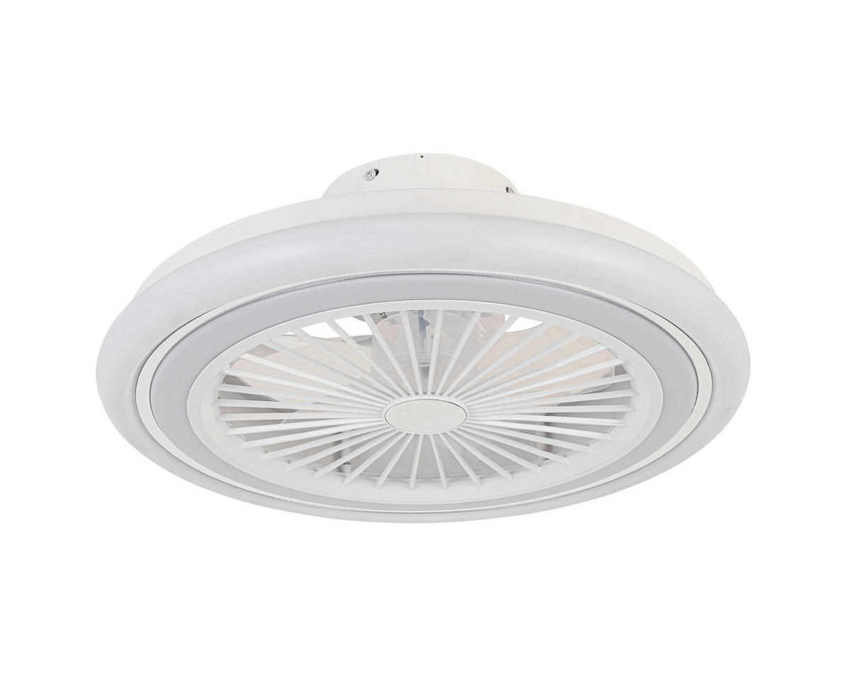 PLAFONSKI VENTILATOR   - providno/boja hroma, Osnovno, plastika (49/19cm) - Mican