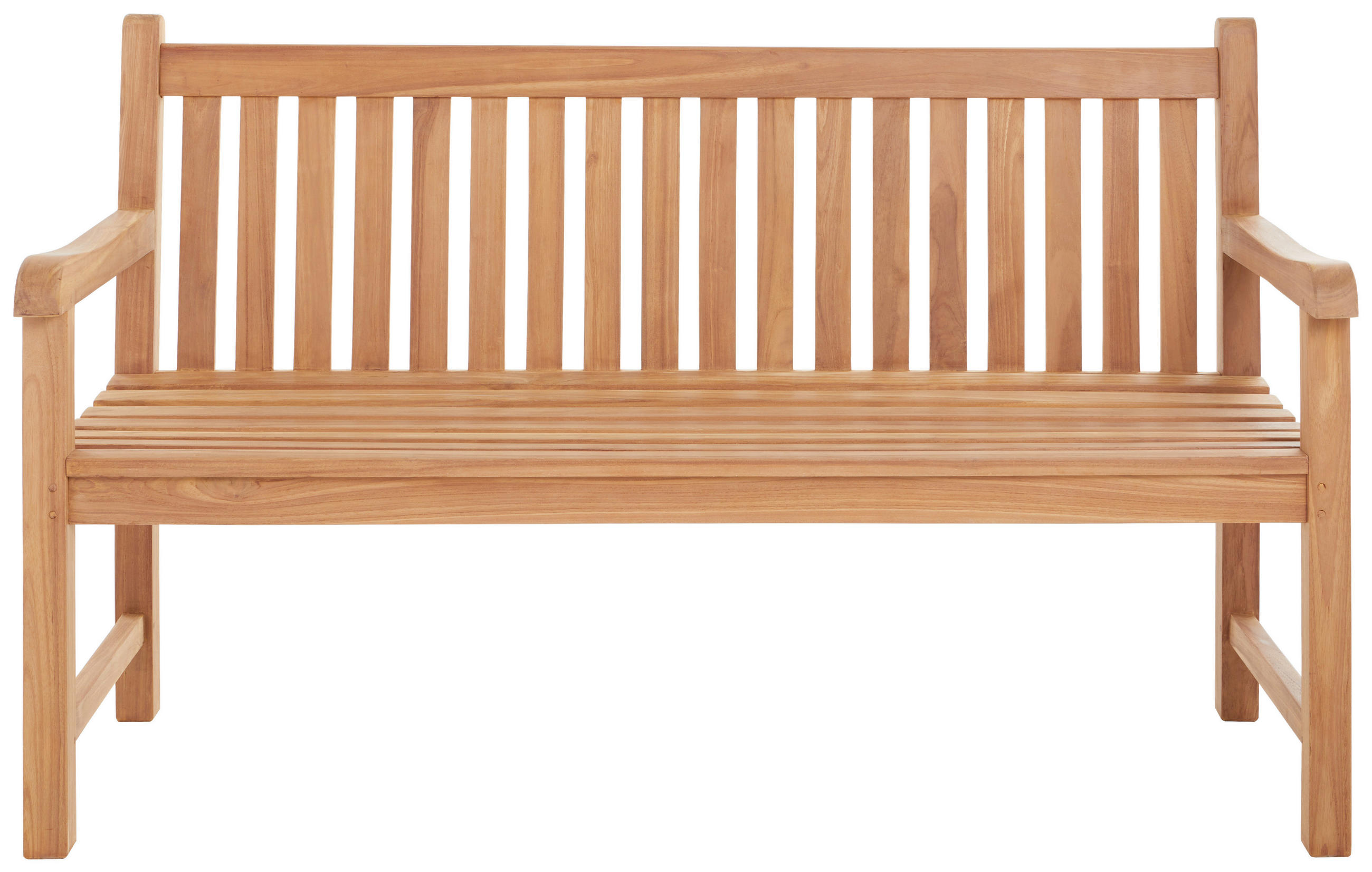 GARTENBANK 150/92/55 cm Teakholz   - Teakfarben, Natur, Holz (150/92/55cm) - Ambia Garden
