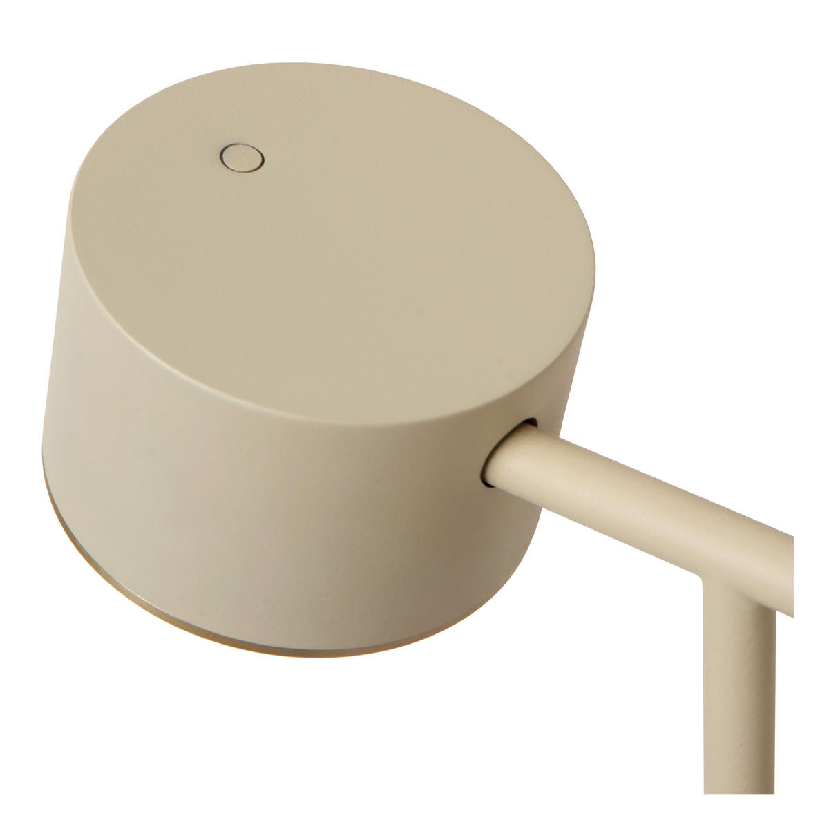 STEHLEUCHTE 20/26/130 cm    - Braun, Design, Metall (20/26/130cm) - Lucide