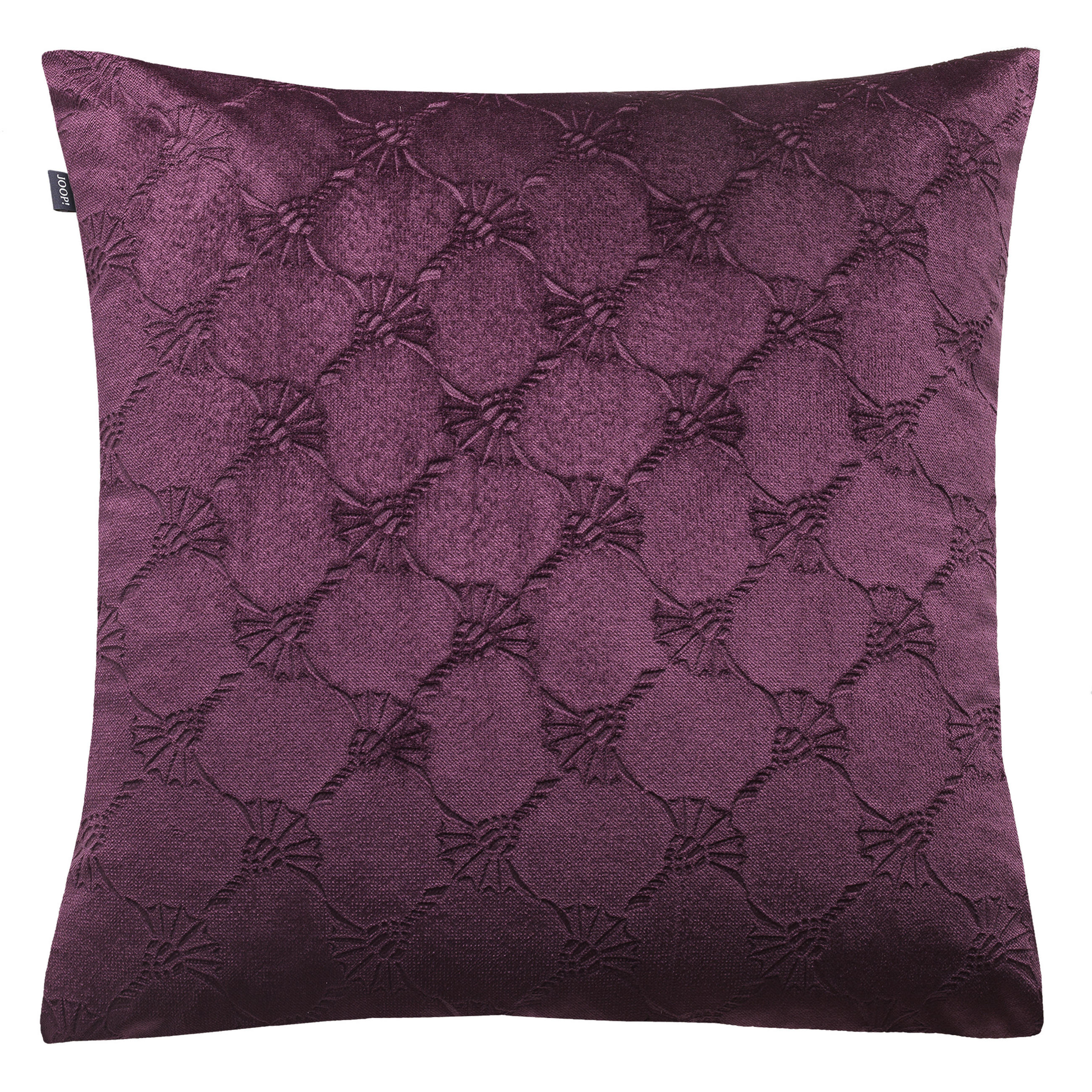 KISSENHÜLLE Velvety 45/45 cm  - Beere, Design, Textil (45/45cm) - Joop!