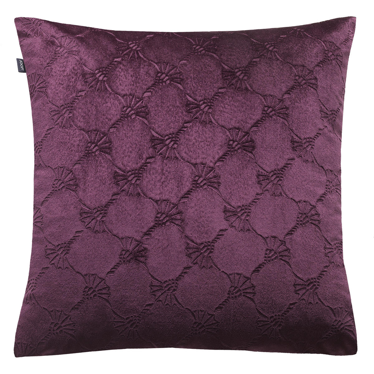 KISSENHÜLLE Velvety 45/45 cm  - Beere, Design, Textil (45/45cm) - Joop!
