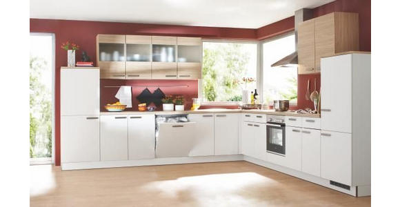 EINBAUKÜCHE - Creme, Design, Holzwerkstoff - Dieter Knoll