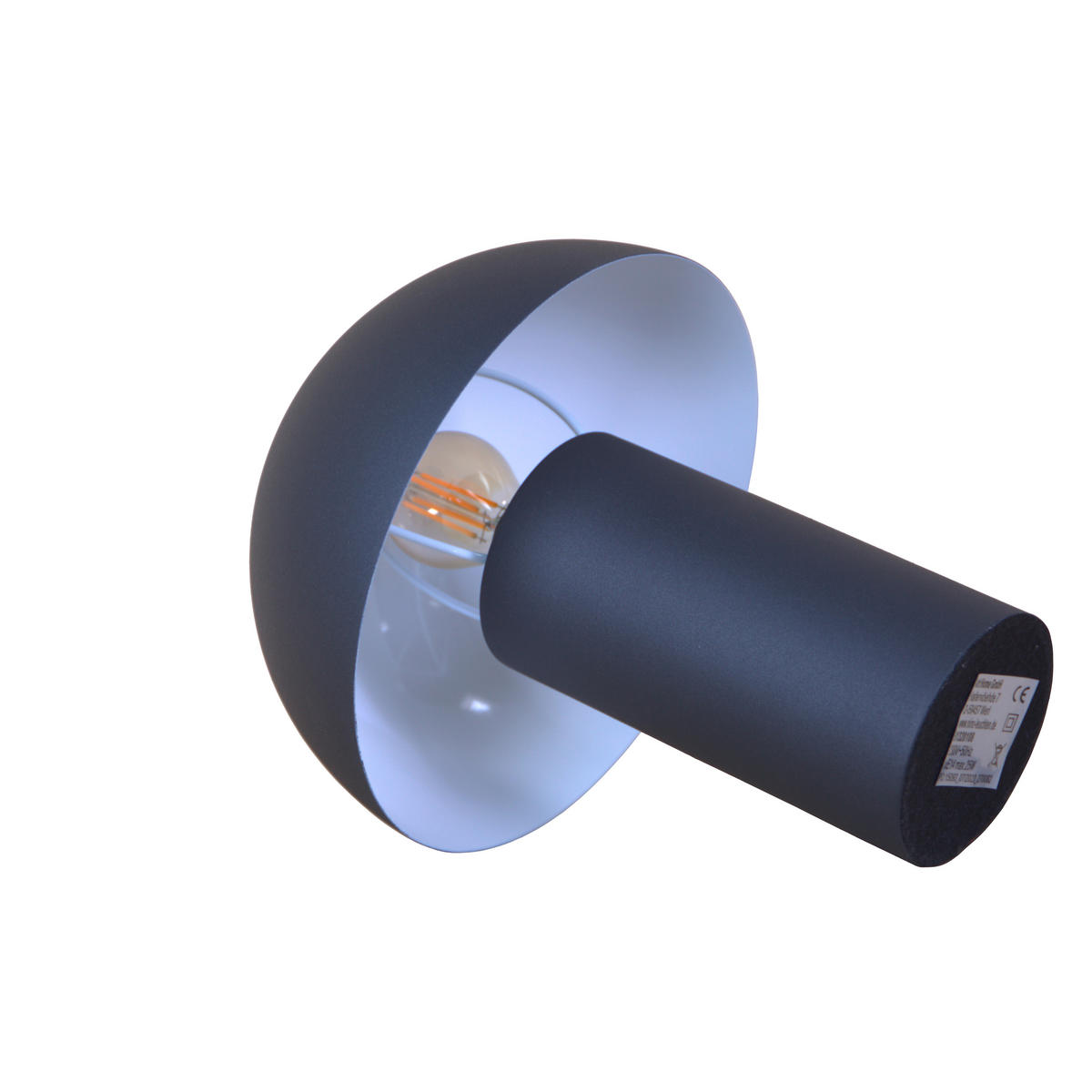TISCHLEUCHTE - Design, Metall (20/26cm) - Globo