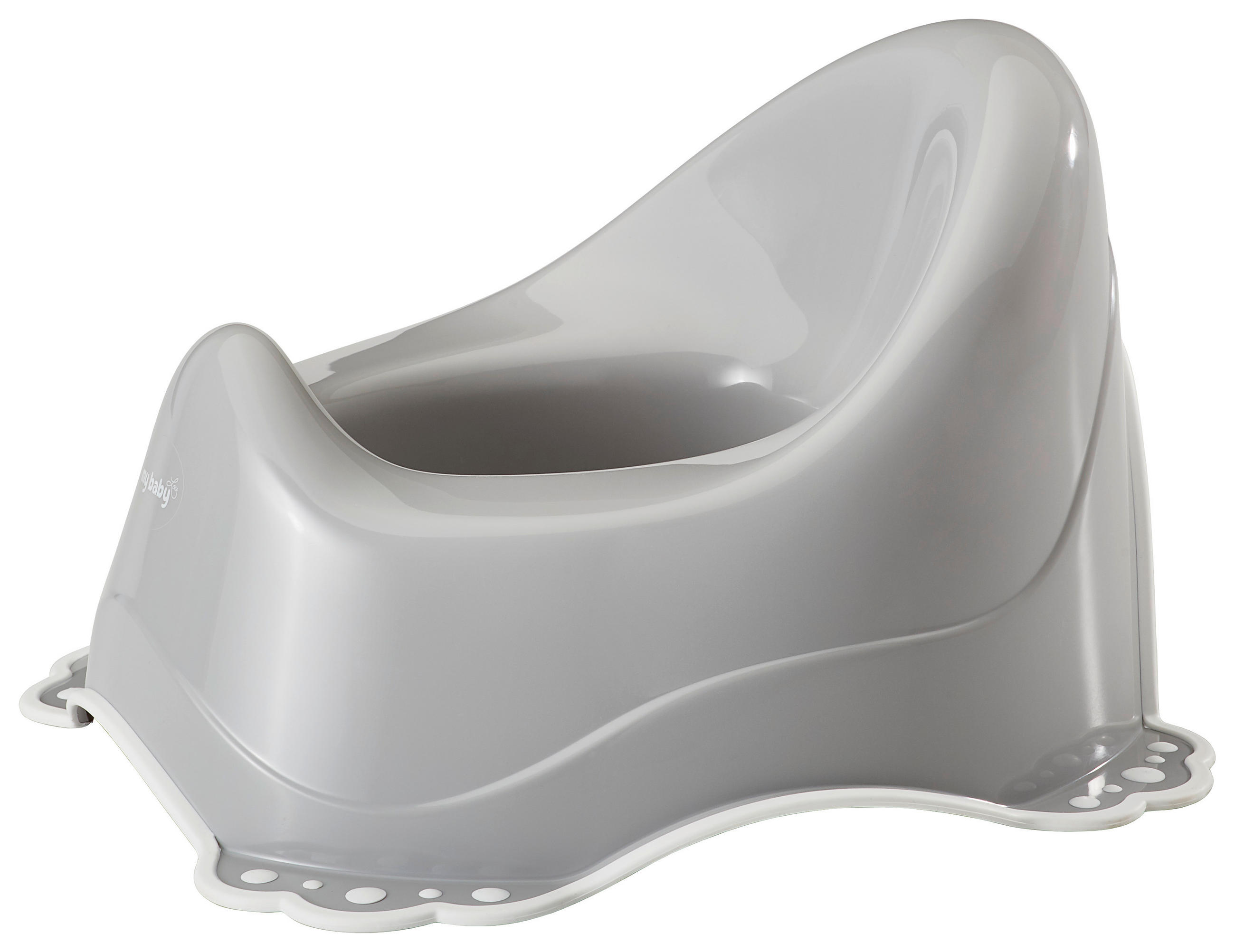 TÖPFCHEN - Grau, Basics, Kunststoff (35/30/23cm) - My Baby Lou