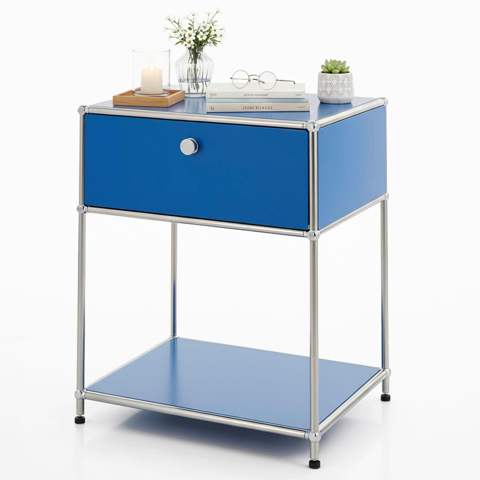 Floordirekt Regal Concept Epure Mk-139 Blau 50x65x40 cm