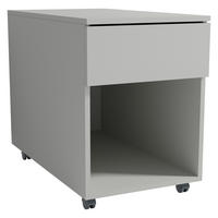 ROLLCONTAINER 39/55/70 cm  - Grau, Design, Holzwerkstoff/Kunststoff (39/55/70cm) - MID.YOU