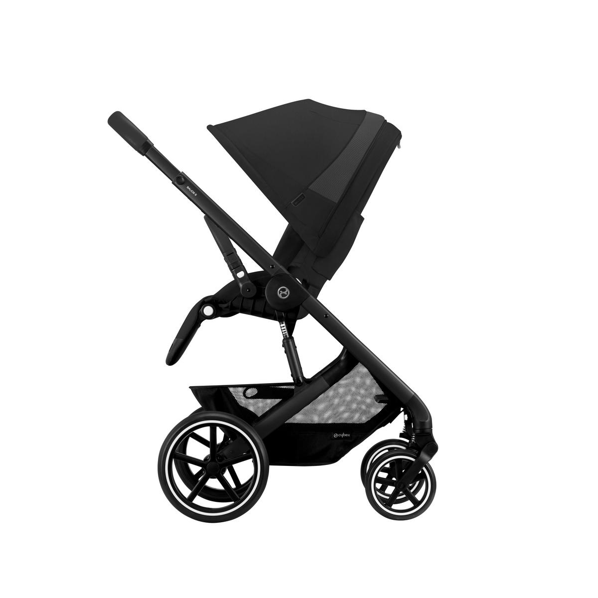 SET DJEČJIH KOLICA  70000518 BALIOS S SET Moon Black  - svijetlo siva/crna, Basics, metal/plastika (87/60/108cm) - cybex GOLD