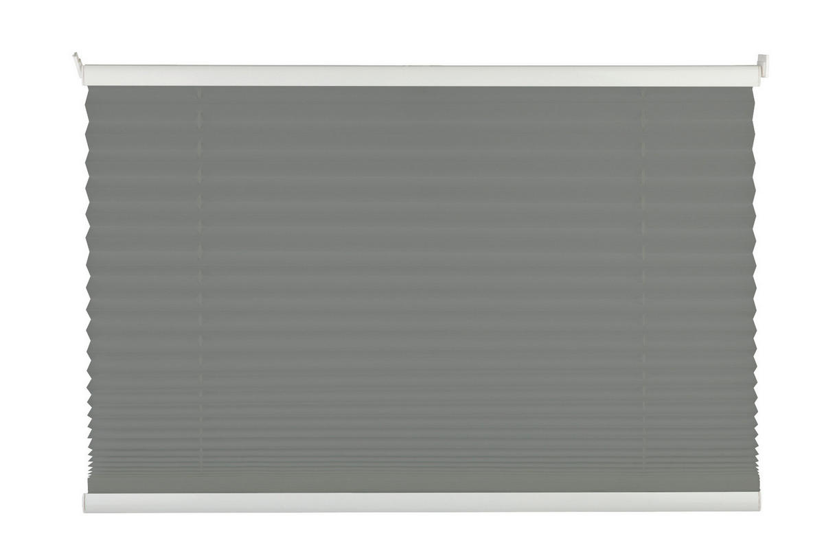 PLISÉ, poloprůhledné, 60/130 cm - světle šedá, Design, textil (60/130cm) - Homeware