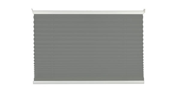 PLISSEE 50/130 cm  - Hellgrau, KONVENTIONELL, Textil (50/130cm) - Homeware